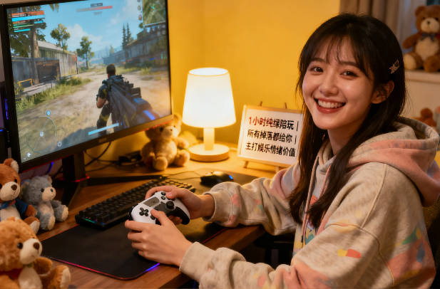 女玩家单1小时